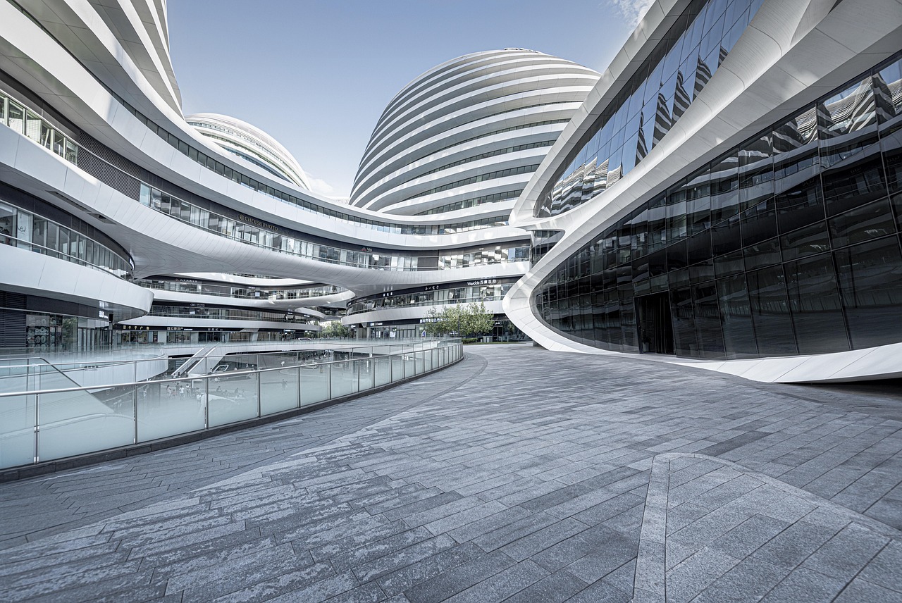 modern, building, business district, nikon, building, building, building, building, building